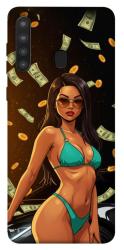 Чехол itsPrint Money girl для Samsung Galaxy A21