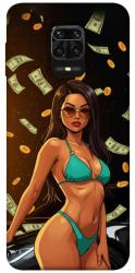 Чехол itsPrint Money girl для Xiaomi Redmi Note 9s / Note 9 Pro / Note 9 Pro Max