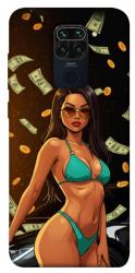 Чехол itsPrint Money girl для Xiaomi Redmi Note 9 / Redmi 10X