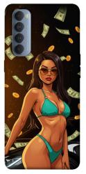 Чехол itsPrint Money girl для Oppo Reno 4 Pro