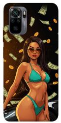 Чехол itsPrint Money girl для Xiaomi Redmi Note 10 / Note 10s