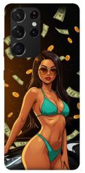 Чохол itsPrint Money girl для Samsung Galaxy S21 Ultra