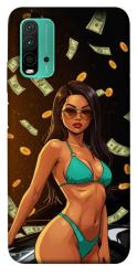 Чехол itsPrint Money girl для Xiaomi Redmi Note 9 4G / Redmi 9 Power / Redmi 9T