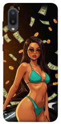 Чохол itsPrint Money girl для Samsung Galaxy A02