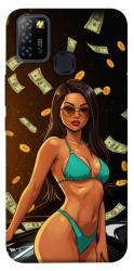 Чехол itsPrint Money girl для Infinix Hot 10 Lite