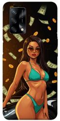 Чехол itsPrint Money girl для Oppo A74 4G