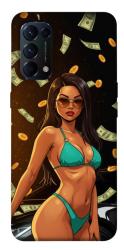Чехол itsPrint Money girl для Oppo Reno 5 4G