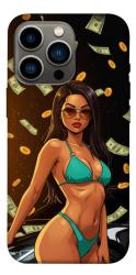Чохол itsPrint Money girl для Apple iPhone 13 Pro (6.1")