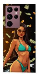 Чехол itsPrint Money girl для Samsung Galaxy S22 Ultra