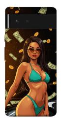 Чехол itsPrint Money girl для Google Pixel 6