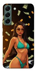 Чехол itsPrint Money girl для Samsung Galaxy S22