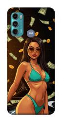 Чехол itsPrint Money girl для Motorola Moto G60