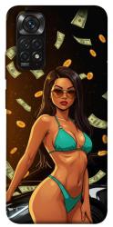 Чехол itsPrint Money girl для Xiaomi Redmi Note 11 (Global) / Note 11S