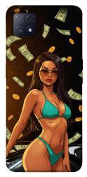 Чехол itsPrint Money girl для Oppo A72 5G / A73 5G