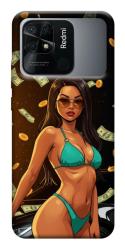 Чохол itsPrint Money girl для Xiaomi Redmi 10C
