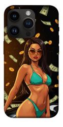 Чохол itsPrint Money girl для Apple iPhone 14 Pro (6.1")