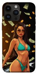 Чохол itsPrint Money girl для Apple iPhone 14 Pro Max (6.7")
