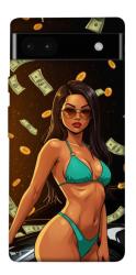 Чехол itsPrint Money girl для Google Pixel 6a