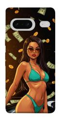 Чехол itsPrint Money girl для Google Pixel 7
