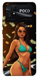 Чехол itsPrint Money girl для Xiaomi Poco C40
