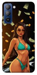 Чехол itsPrint Money girl для TECNO Pop 5 LTE