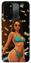 Чехол itsPrint Money girl для Tecno Spark Go 2022 (KG5m)