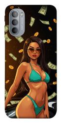 Чехол itsPrint Money girl для Motorola Moto G31