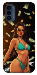 Чехол itsPrint Money girl для Motorola Moto G41