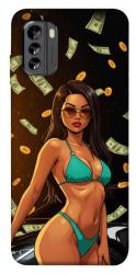 Чехол itsPrint Money girl для Nokia G60