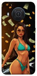Чехол itsPrint Money girl для Nokia X10 / X20