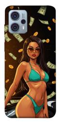 Чехол itsPrint Money girl для Motorola Moto G23