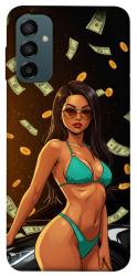 Чехол itsPrint Money girl для Samsung Galaxy M14 5G