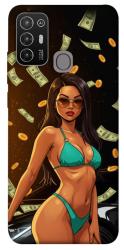 Чехол itsPrint Money girl для ZTE Blade A52