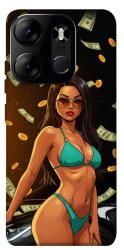 Чехол itsPrint Money girl для Tecno Spark Go 2023