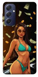 Чехол itsPrint Money girl для Samsung Galaxy M54 5G