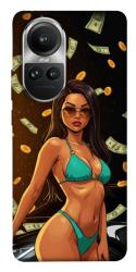 Чохол itsPrint Money girl для Oppo Reno 10