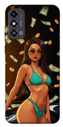 Чехол itsPrint Money girl для ZTE Blade A53