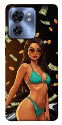 Чехол itsPrint Money girl для Motorola Edge 40