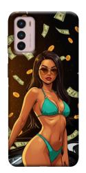 Чехол itsPrint Money girl для Motorola Moto G42