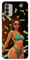 Чохол itsPrint Money girl для Nokia G42