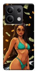 Чехол itsPrint Money girl для Xiaomi Redmi Note 13 5G