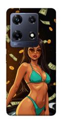 Чехол itsPrint Money girl для Infinix Note 30 Pro