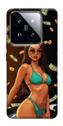 Чехол itsPrint Money girl для Xiaomi 14 Pro