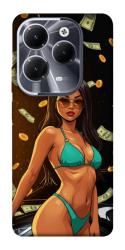 Чехол itsPrint Money girl для Infinix Hot 40