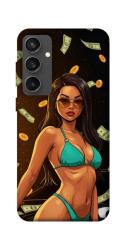 Чехол itsPrint Money girl для Samsung Galaxy S24 FE