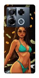 Чехол itsPrint Money girl для Infinix Note 40 Pro 4G