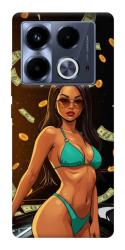 Чохол itsPrint Money girl для Infinix Note 40 4G