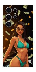 Чехол itsPrint Money girl для Samsung Galaxy S25 Ultra