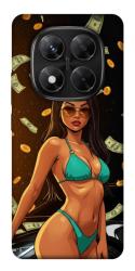 Чехол itsPrint Money girl для Xiaomi Redmi Note 14 Pro 5G