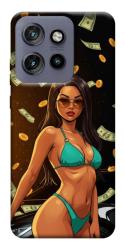 Чехол itsPrint Money girl для Motorola Edge 50 Neo